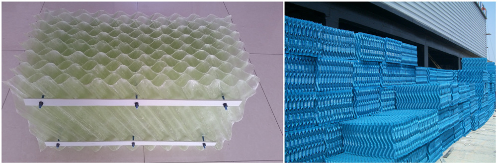 冷却塔填料的分类