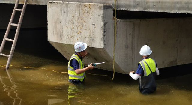 新征程、新突破，勇担当、创佳绩----中心试验室完成市外桥梁项目混凝土抗压强度检测工作