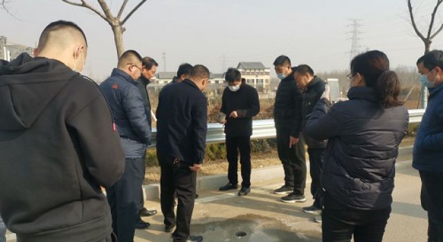 张土路、镇东路顺利通过交工验收