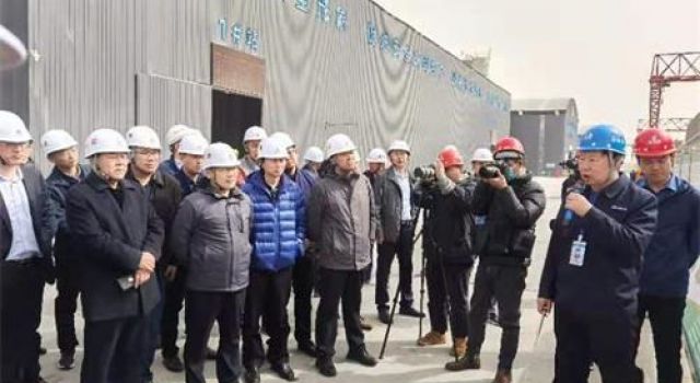 标准树标杆，精细创精品----济南至高青高速公路迎来观摩团