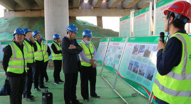 济潍高速四标段迎来山高咨询、山东省监“服务品质提升”观摩会