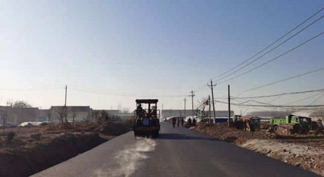 莒县原孟双线店子至陵阳段大修改造工程主体顺利贯通