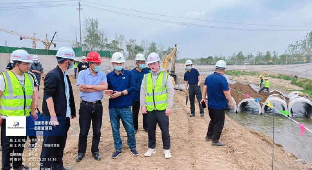 市交通运输综合执法支队莅临白塔外环桥指导工作