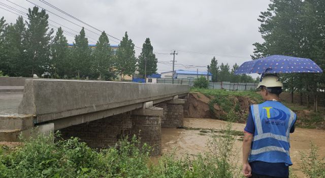 汛期专项检查 奏响东泰乐章