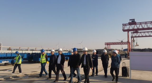 省交通厅李强同志莅临安罗高速项目检查