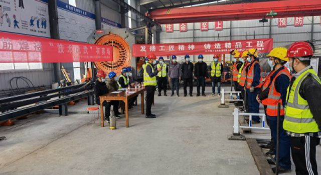 发扬工匠精神，铸造精品工程 ——许昌绕城高速三驻地办组织钢筋焊接“技术比武”活动