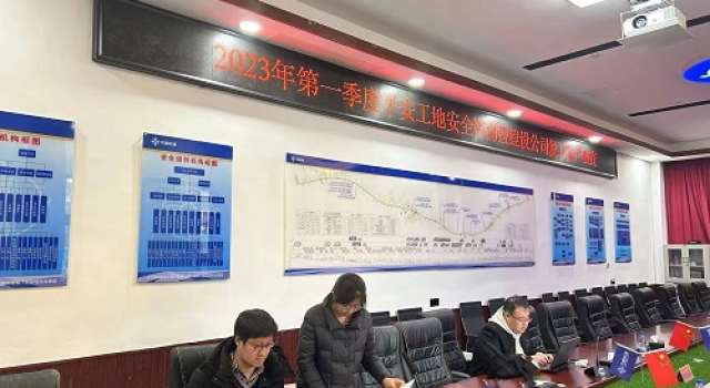 临临高速第六驻地办第一季度平安工地安全咨询检查