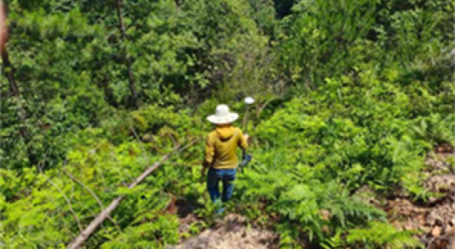 玉山县舒家坞矿矿区道路外业调查