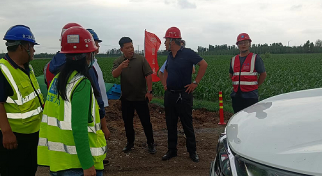 邹城至济宁公路工程组织六月份暨第二季度综合检查