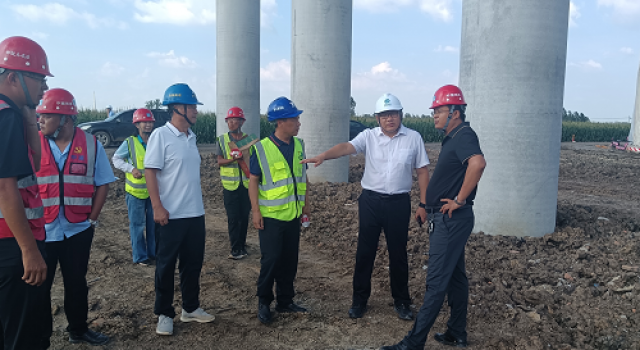 邹城至济宁公路工程七月份综合检查