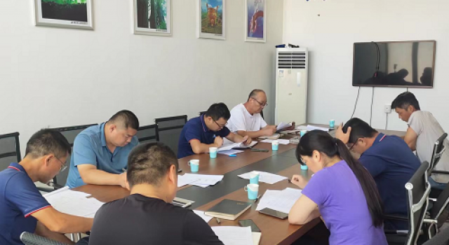 日照南沿海公路日钢段高架工程七月份月度总结会顺利召开