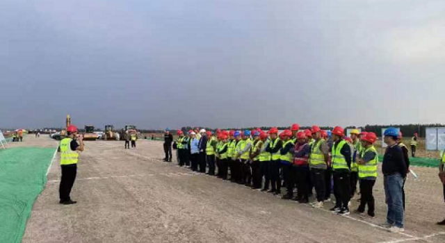  邹济高速组织现场观摩会