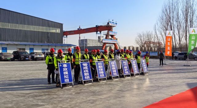 以练备战、未雨绸缪----济微项目开展特种设备事故应急演练