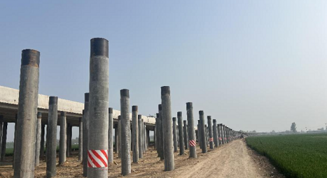 风好正是扬帆时、勇立潮头敢为先——安罗高速桩板式结构路基再提速